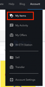 OpenSea钱包连接示意图
