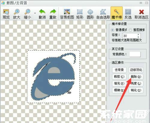 多边形套索应用示例