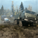 越野卡车泥泞奔驰全地形驾驶模拟