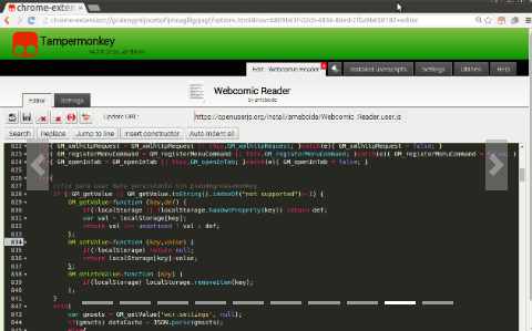 油猴脚本管理器界面示意图
