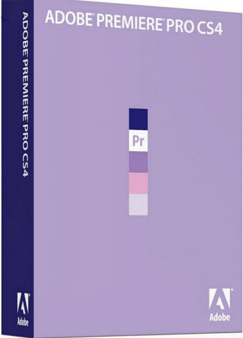 Adobe Premiere Pro CS4操作界面示意图