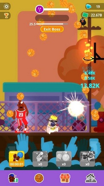 u95f2u7f6eu704cu7beeu9ad8u624b(Idle Dunk Master)