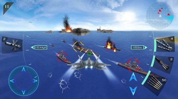 3d空中决战游戏画面